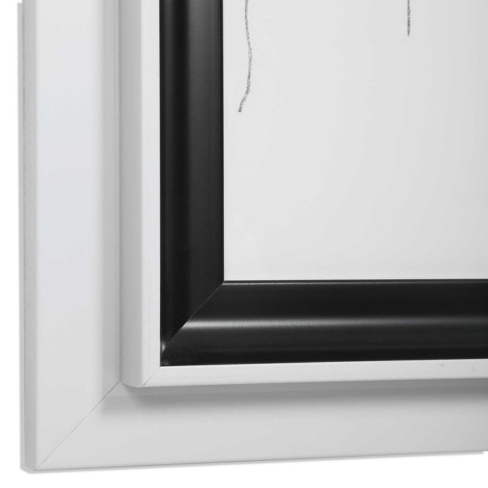 Jargon - Wall Art (Set of 3) - Black / White