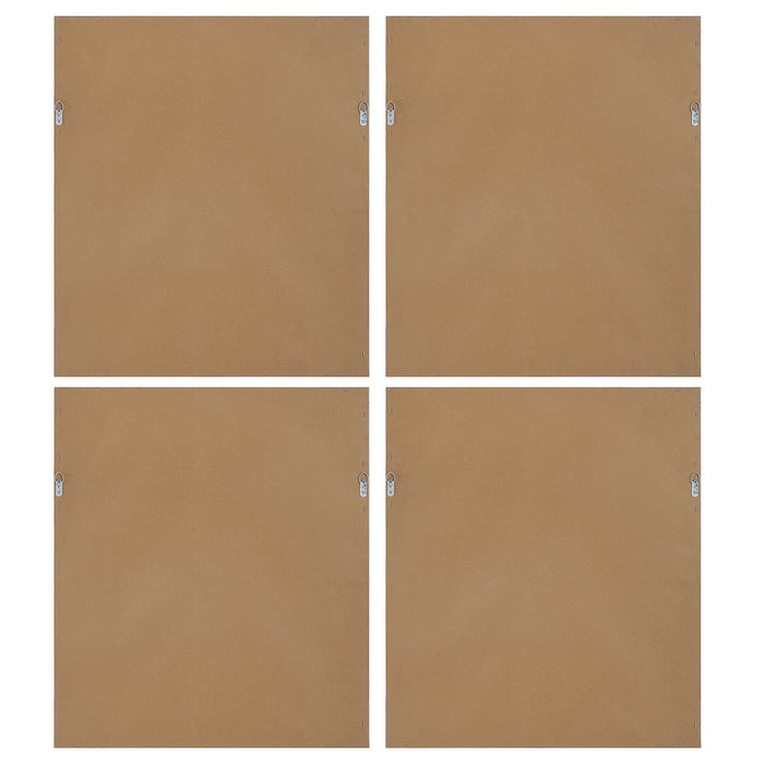 Heirloom Blooms - Study Framed Prints (Set of 4) - Green