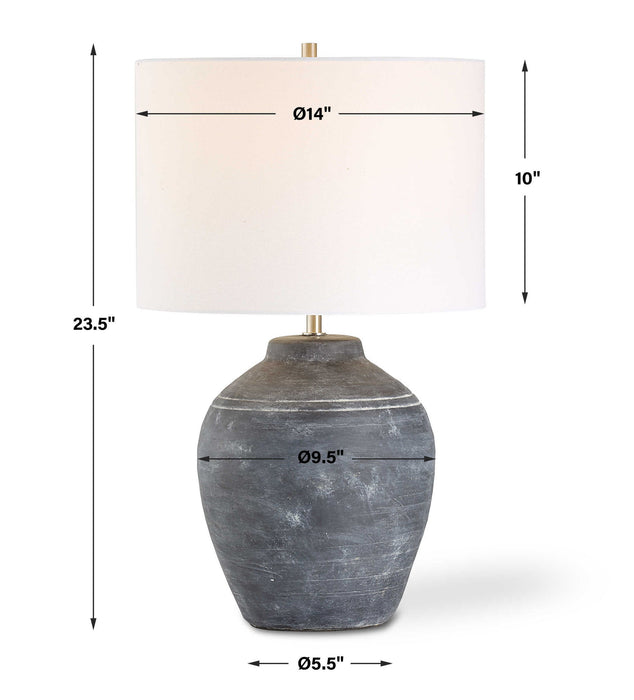 Table Lamp - Gray