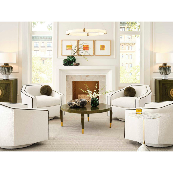 Squash - Table Lamp - Green / White