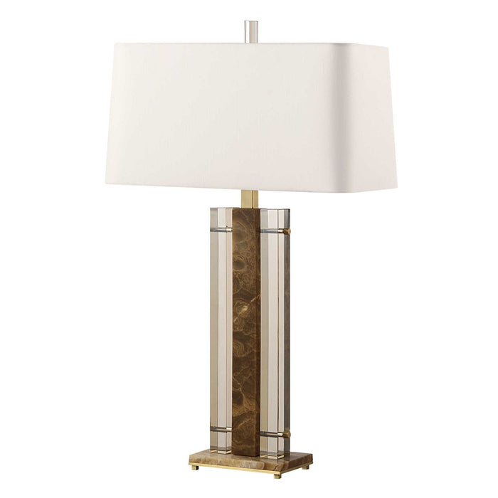 Triplex - Table Lamp - Brown