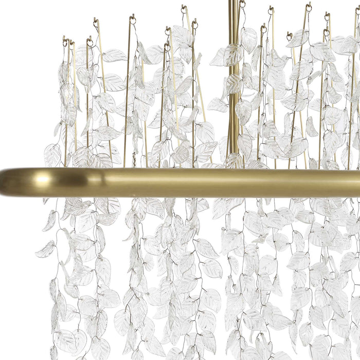 Everything's Vine - LED Pendant - Brass