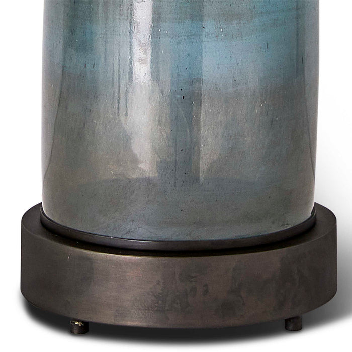 Ocean Eyes - Table Lamp - Blue / Bronze