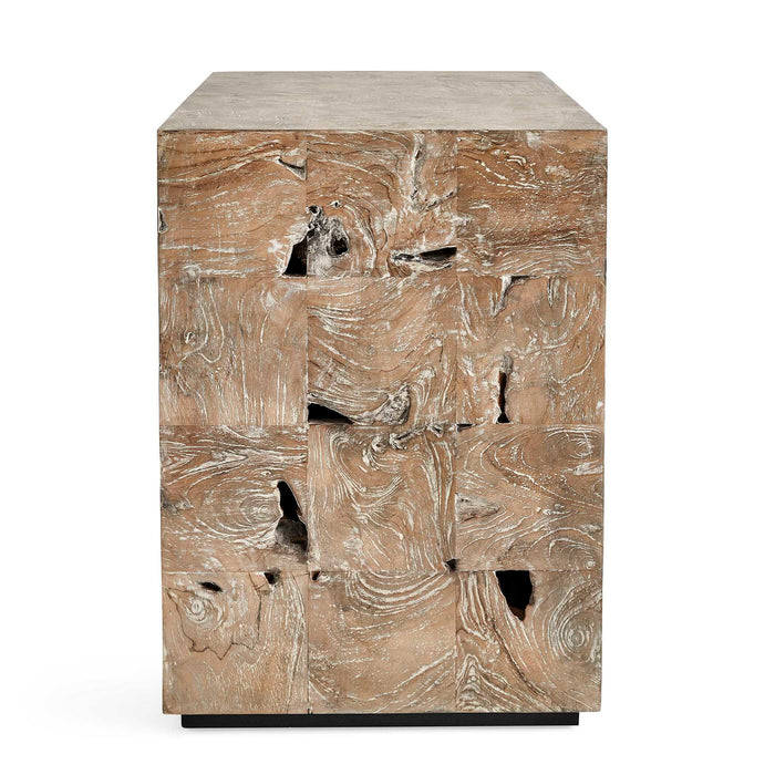 Teak Tac Toe - End Table