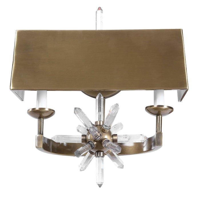Star Quartz - 2 Light Sconce