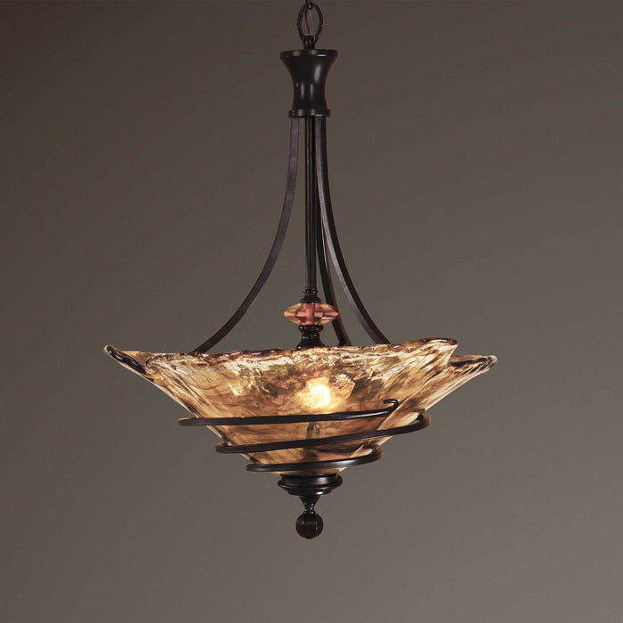 Vitalia - 3 Light Pendant - Oil Rubbed Bronze