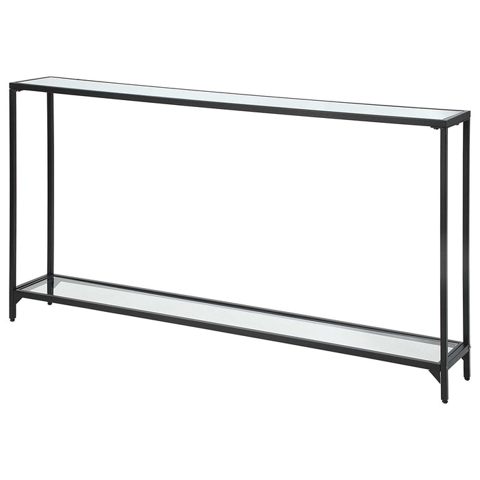 Console Table - Satin Black