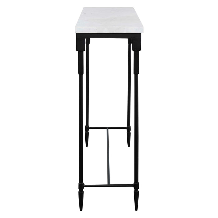 Bourges - Marble Console Table - White
