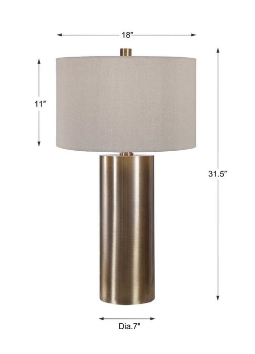 Taria - Table Lamp - Brushed Brass