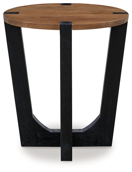 Hanneforth Round End Table