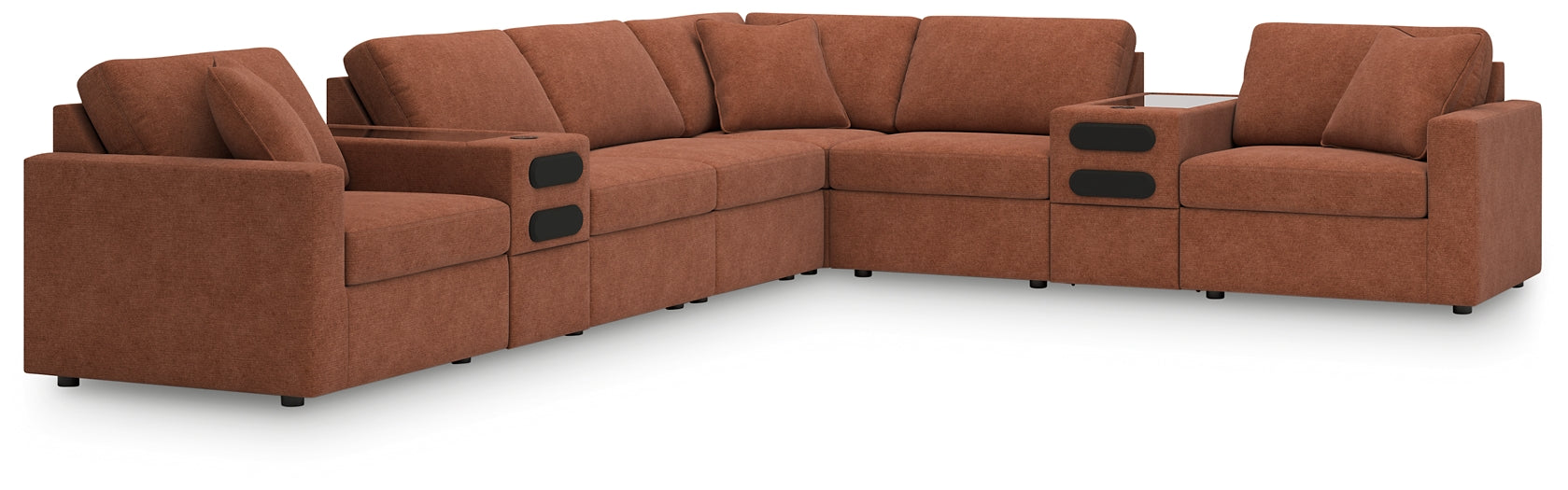 Modmax 8-Piece Sectional with Audio Consoles