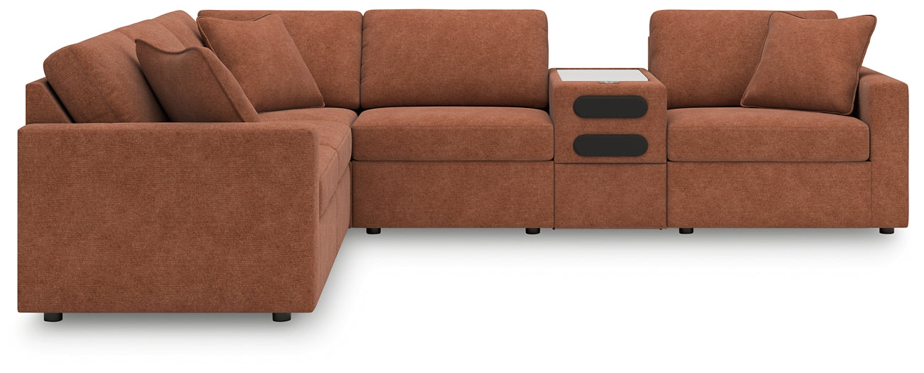 Modmax 6-Piece Sectional with Audio Console