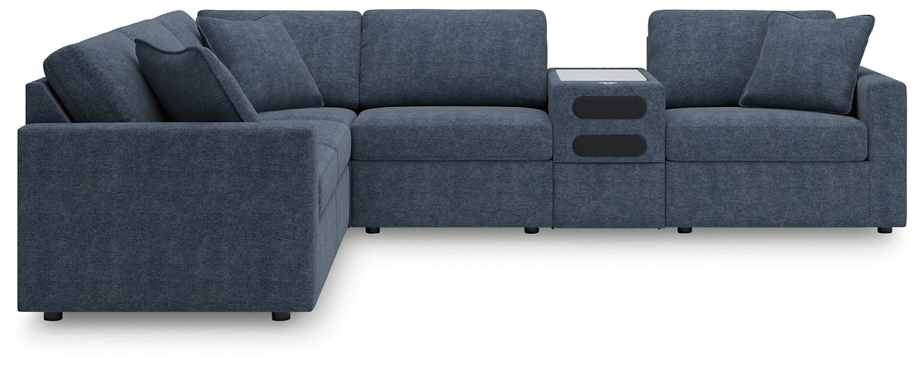 Modmax 6-Piece Sectional with Audio Console