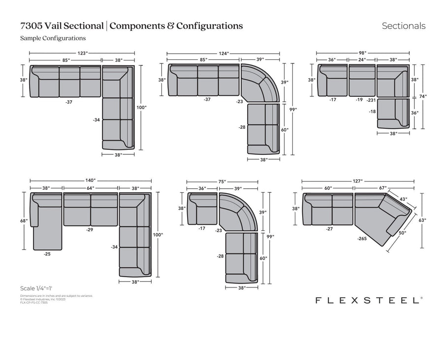 Vail Fabric Sectional