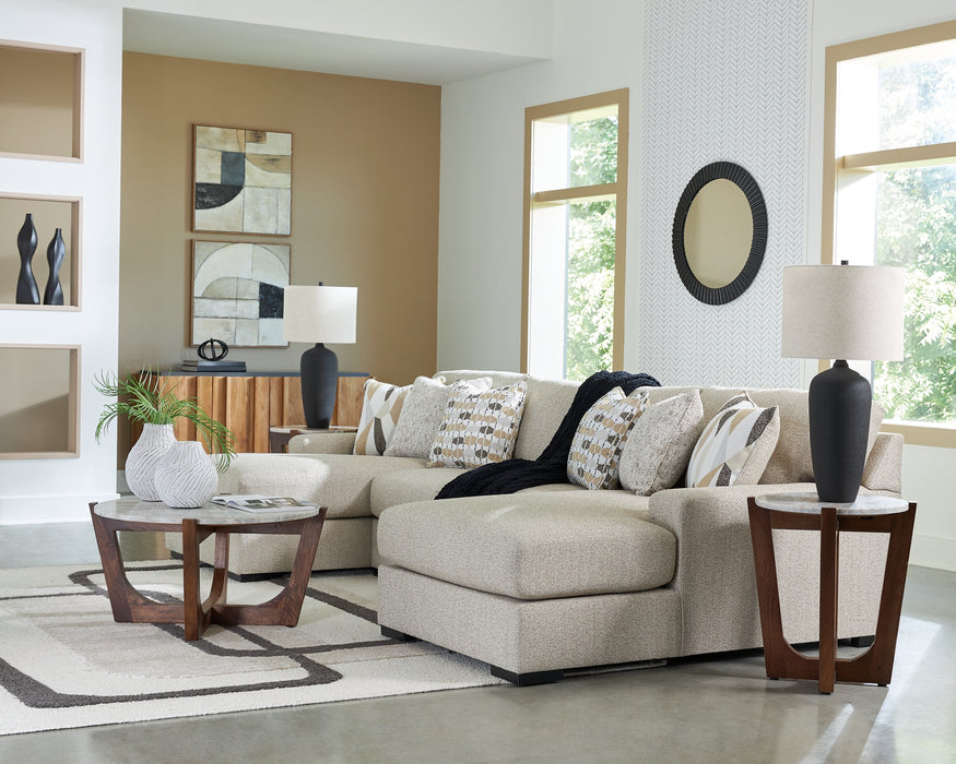 Laurelgrove 3-Piece Double Chaise Sectional