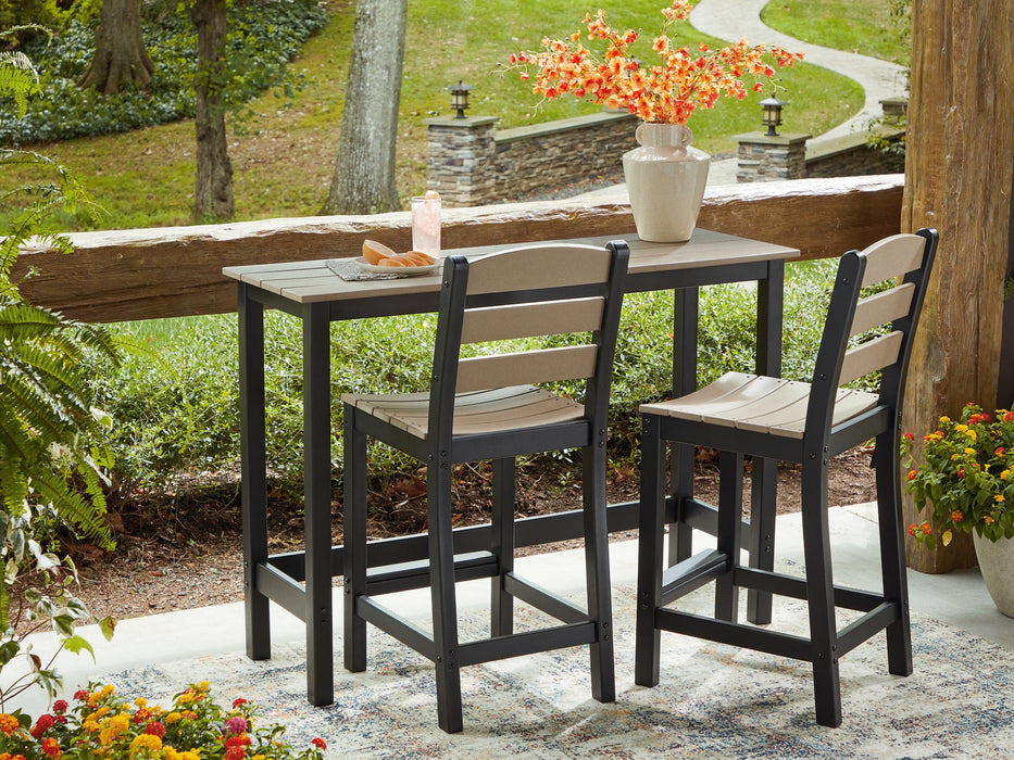 Shoreline Beach Counter Table Set (3/CN)