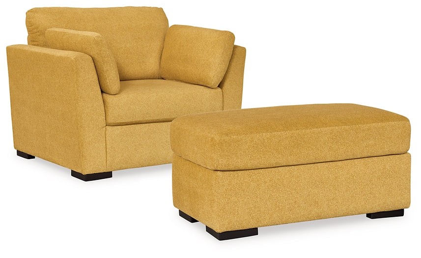 Keerwick Chair and Ottoman