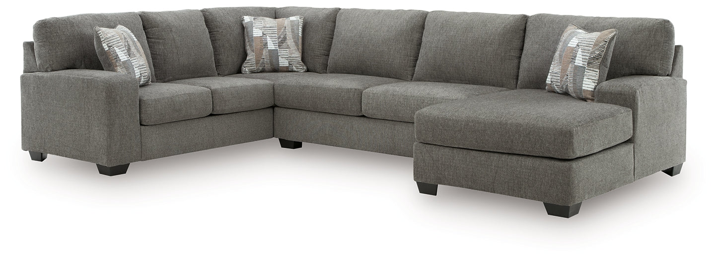 Newellen 3-Piece Sectional with Chaise