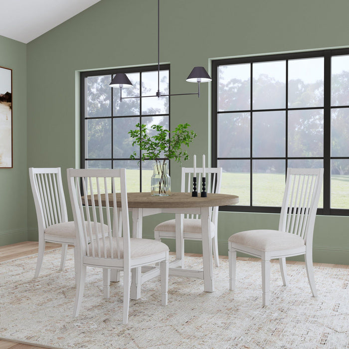 Melody - Round Dining Table - White
