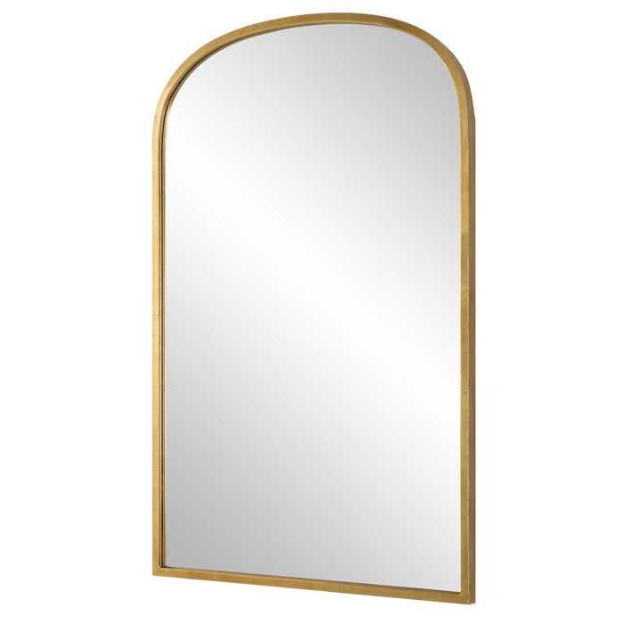 34.13" Mirror - Gold