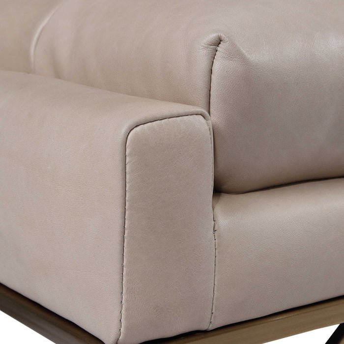 Trestle - Bench - Brass / White