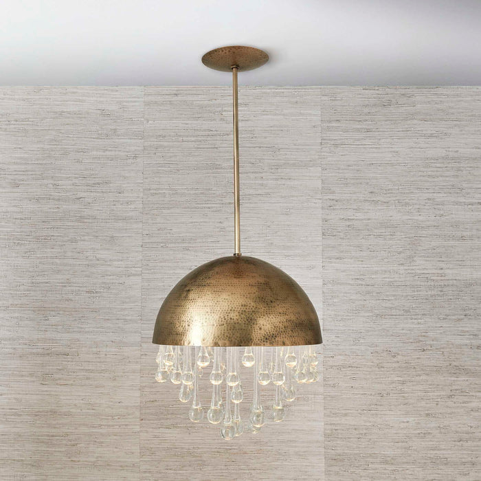 Downpour - 6 Light Pendant - Round