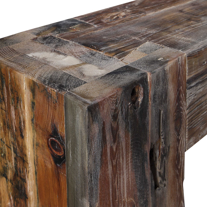 Ivena - Sofa Table - Brown / Woodtone