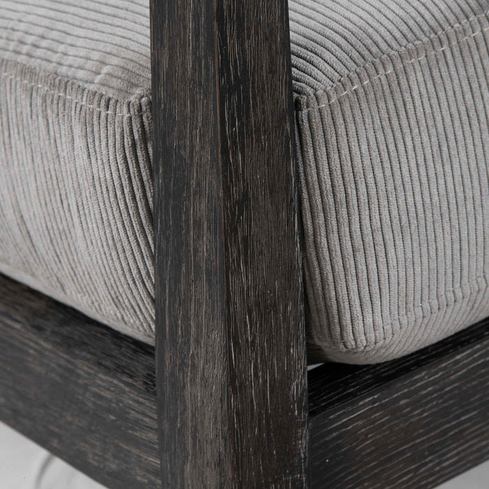 Brunei - Modern Accent Chair - Gray