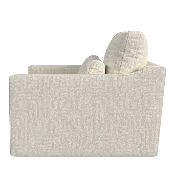 Slope - Tufted Swivel Chair-And-A-Half