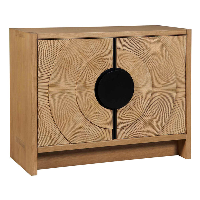 On Target - 2 Door Cabinet - Bronze / Woodtone