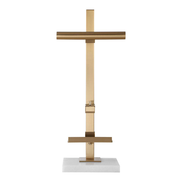 Lean On Me - Lighted Easel - Brass / Gold