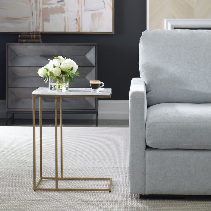 Accent Table - White