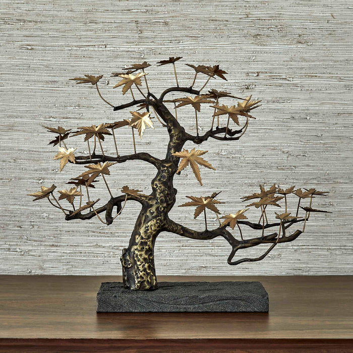 Bonsai - Small Sculpture - Brass