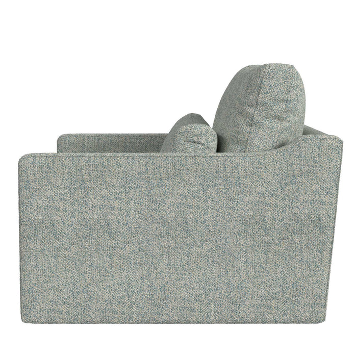 Slope - Tufted Swivel Chair-And-A-Half