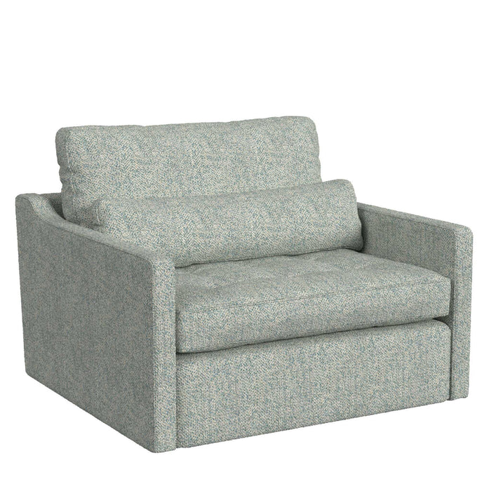 Slope - Tufted Swivel Chair-And-A-Half