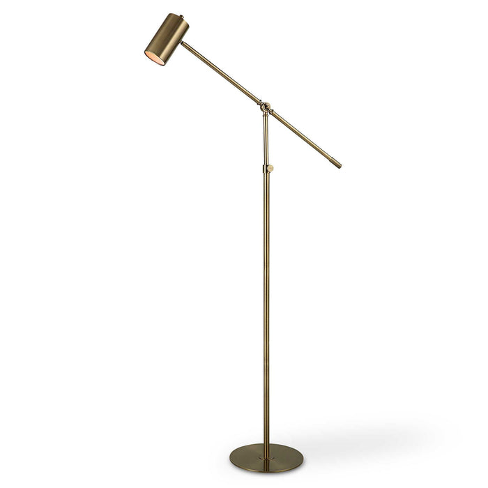 Floor Lamp - Antique Brass