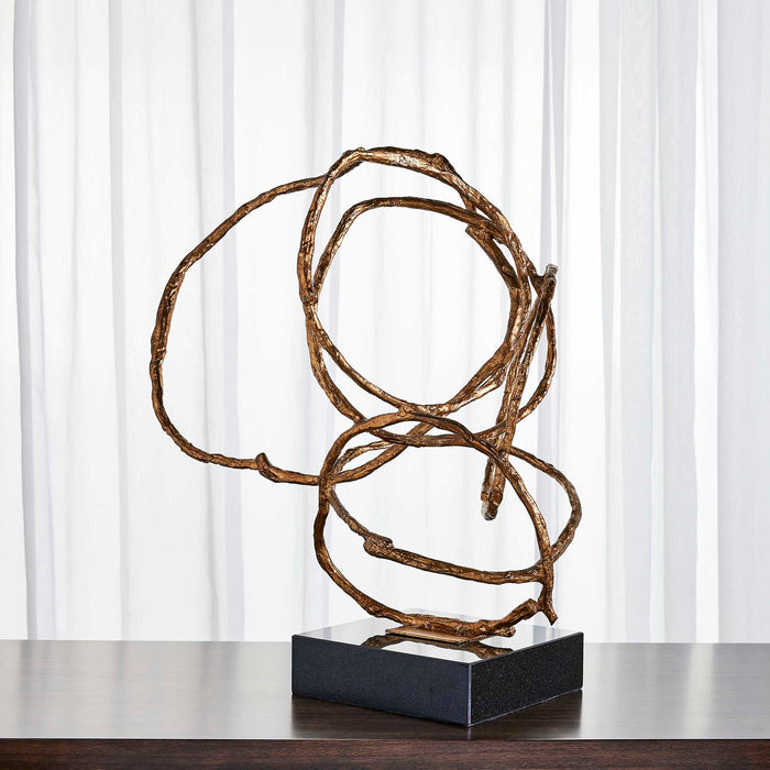 Talya - Sculpture - Gold