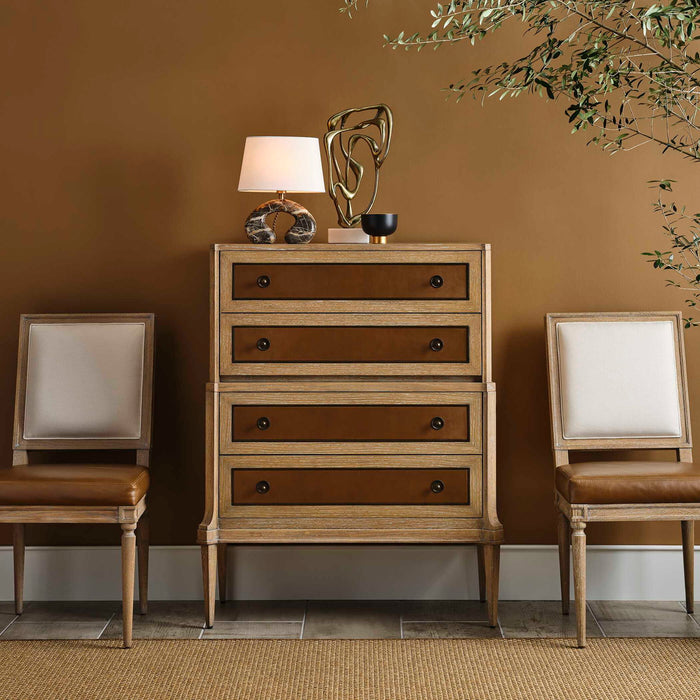 Hide Away - Secretary Desk - Brown / Woodtone