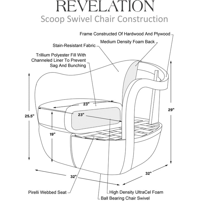 Scoop - Swivel Chair