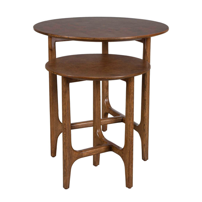 Stow Away - Nested Side Tables (Set of 2) - Woodtone