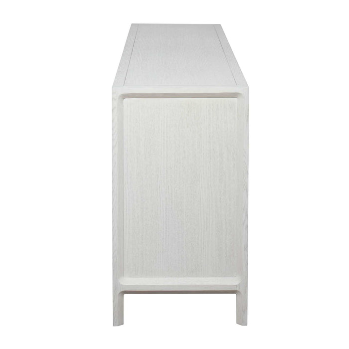 Roundabout - 3 Door Cabinet - Woodtone / White