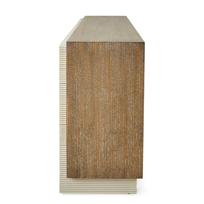 Magic Keys - Console Table - Light Brown / White