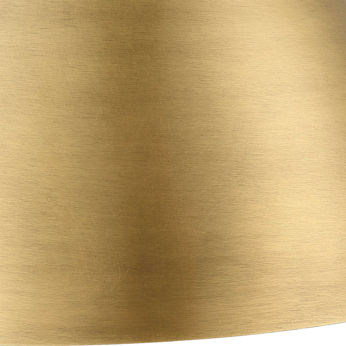Kiss - 1 Light Pendant - Brass / White