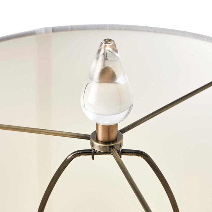 Venezia Forte - Table Lamp - Brass / White