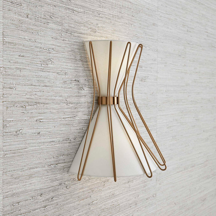 Boomerang - 2 Light Sconce - Brass