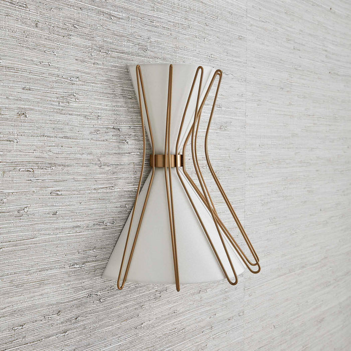 Boomerang - 2 Light Sconce - Brass