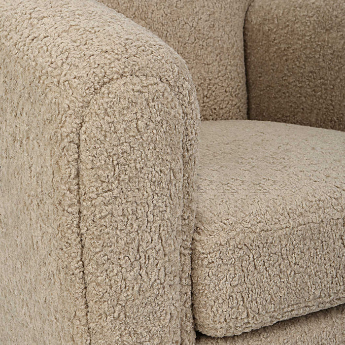 Teddy - Accent Chair - Latte