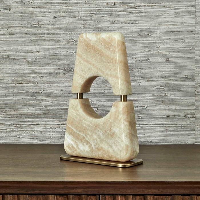 Missing Link - Medium Sculpture - Beige