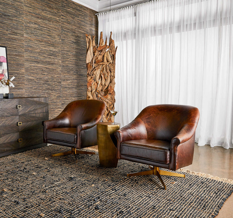 Ellington - Swivel Chair - Brown