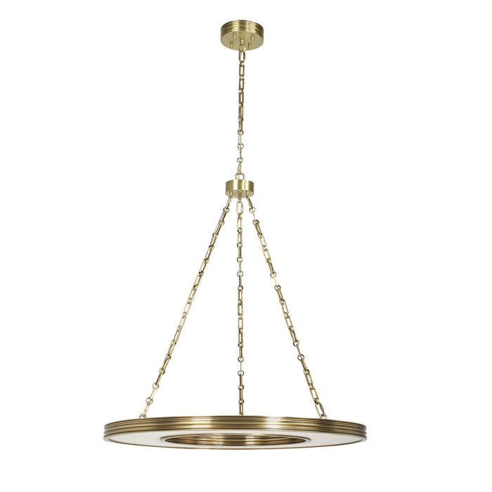 Newport - 1 Light LED Pendant - Brass